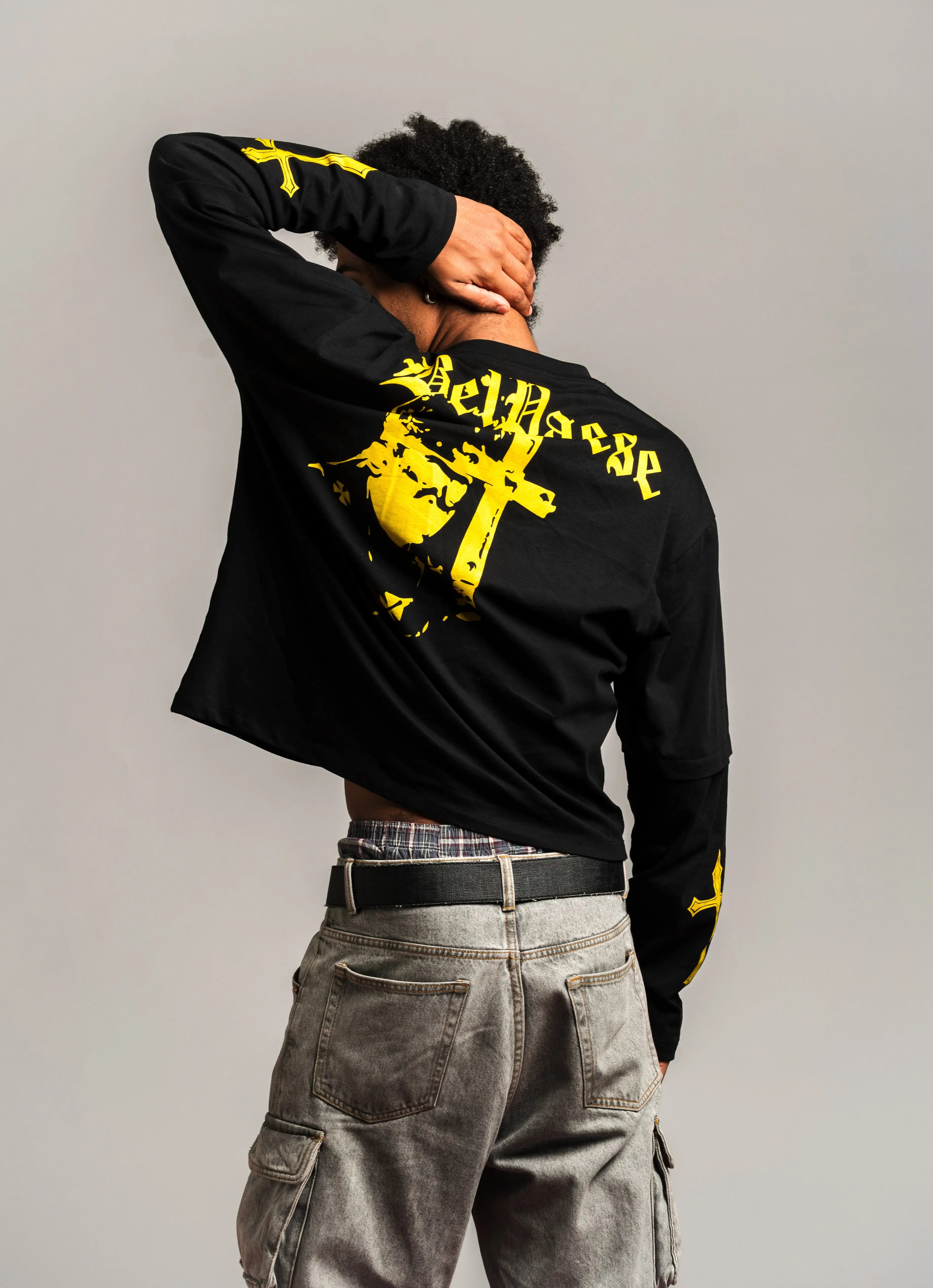 BelPaese Double Longsleeve Black Nero Ottico
