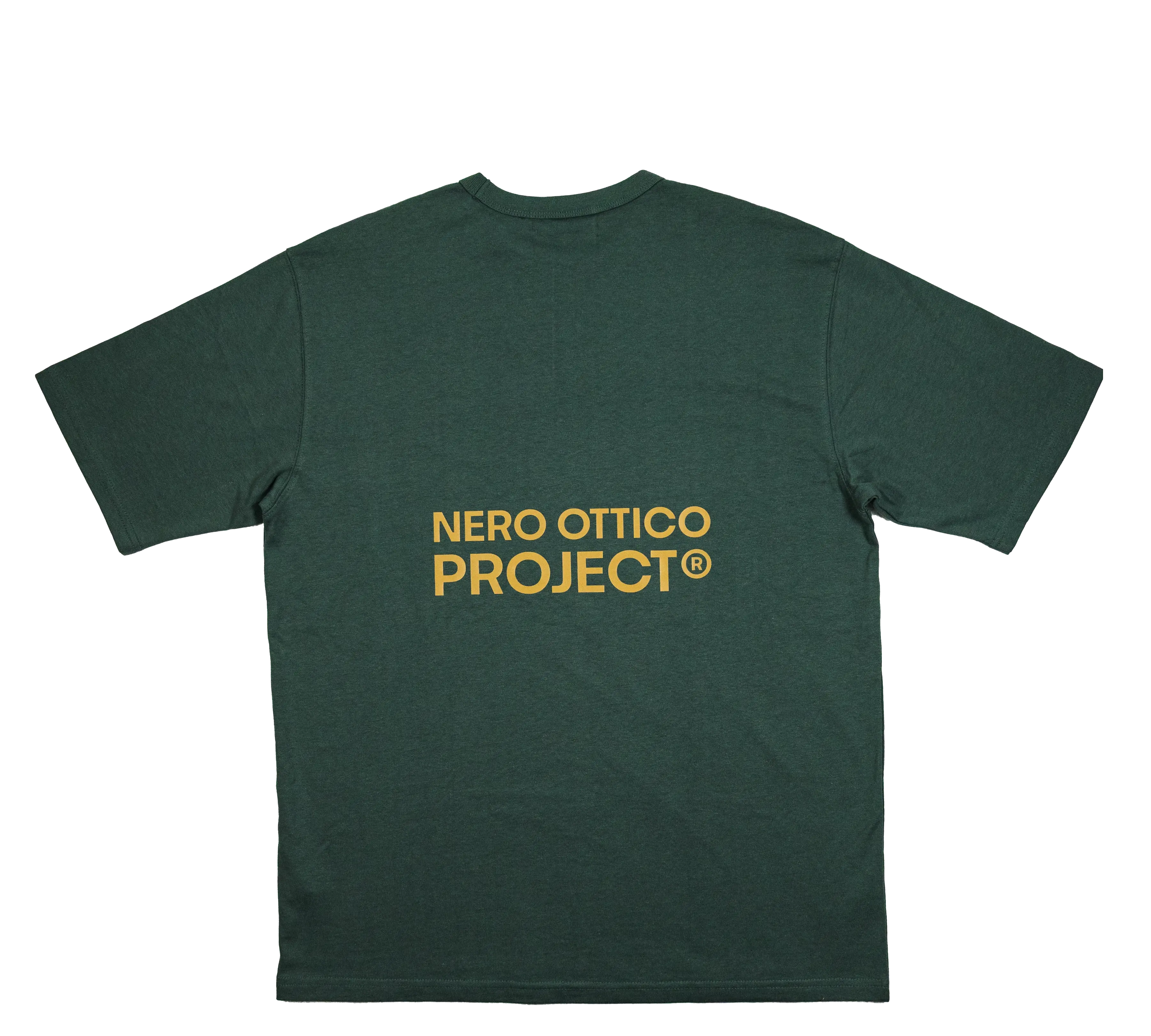 Box Logo Crochet T-Shirt - Boxy Fit Nero Ottico