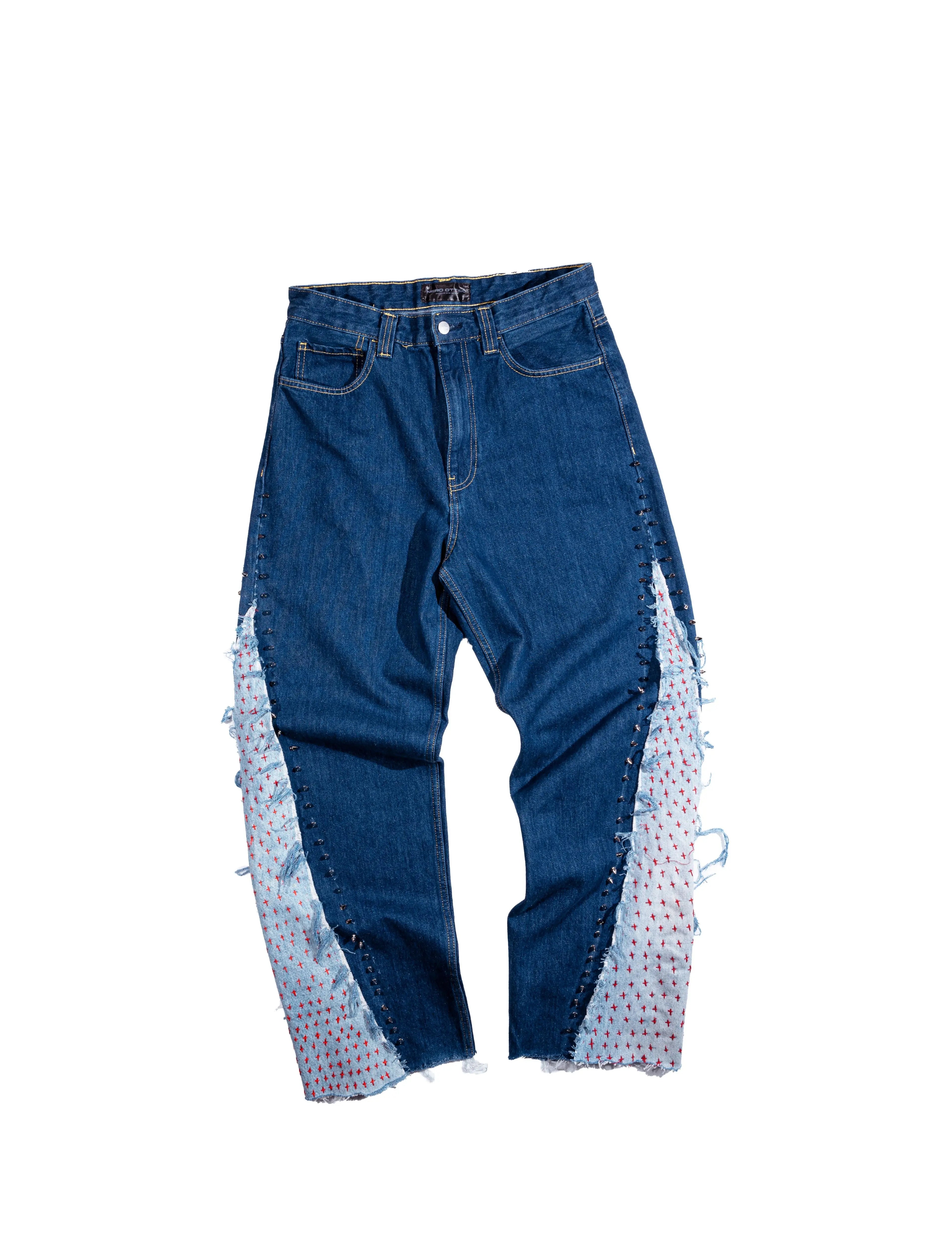 Jeans Baggy BelPaese Nero Ottico