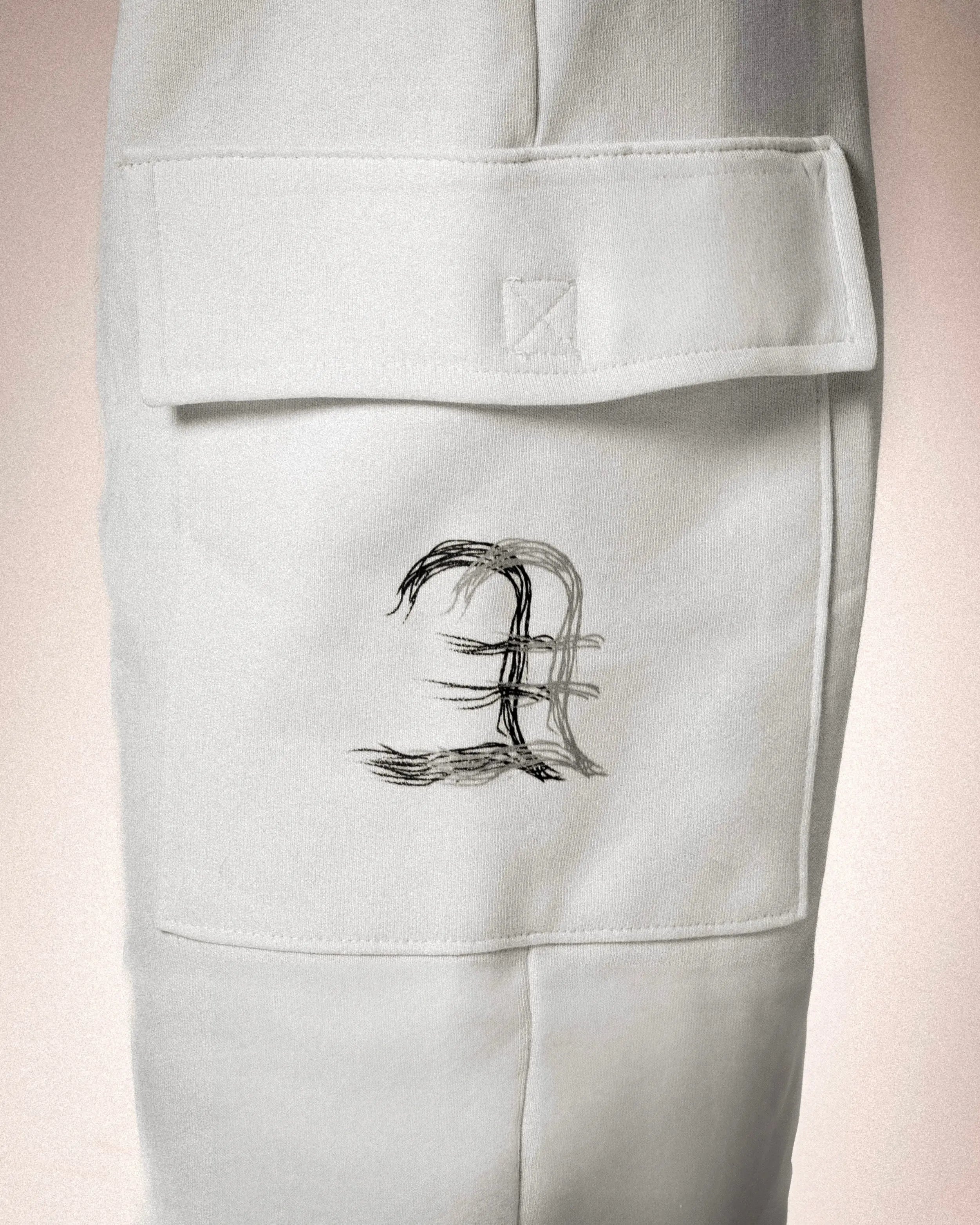 Lira Pantalone Cargo - Unisex Nero Ottico