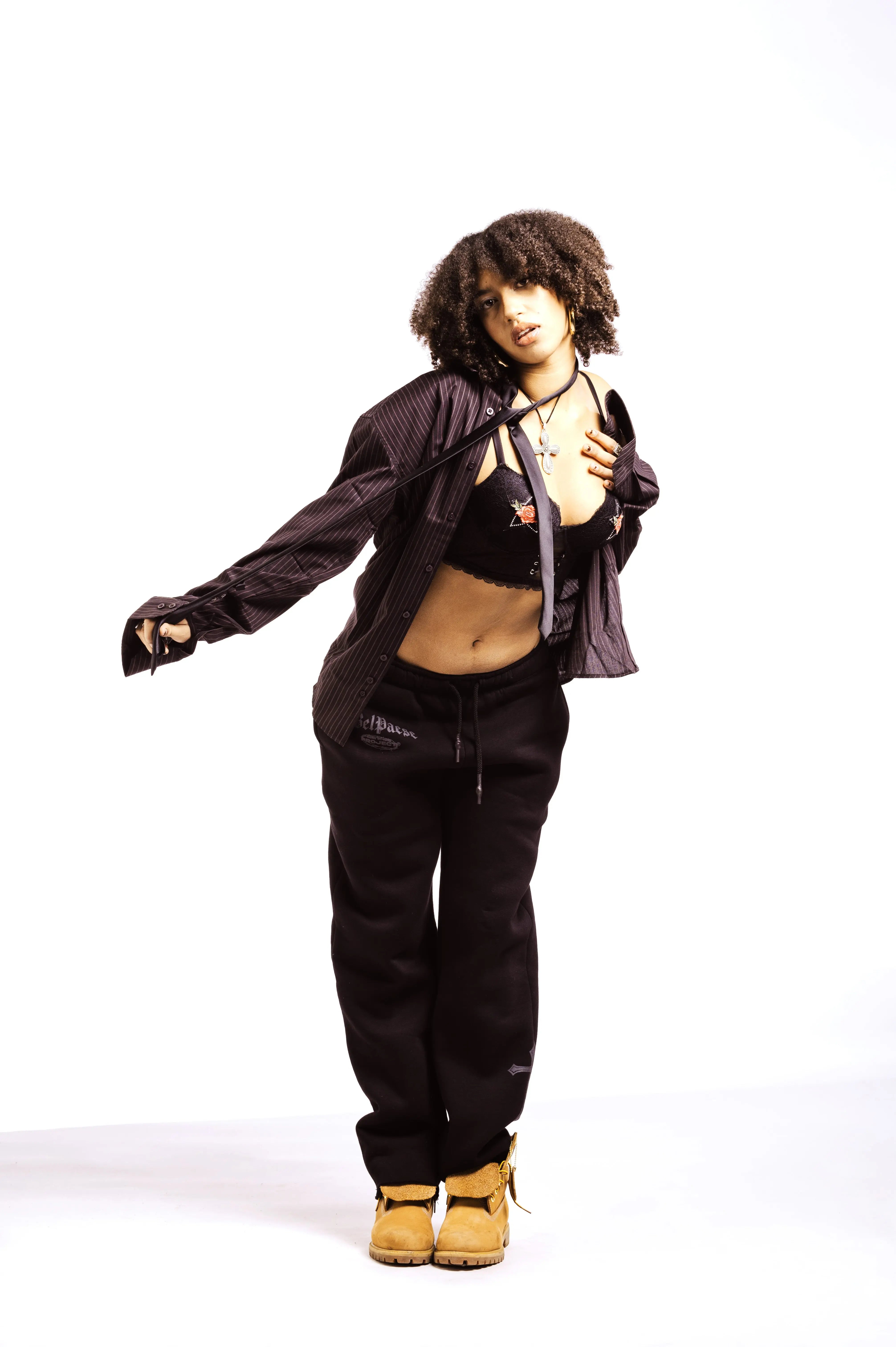 Pantalone in tuta BelPaese Nero Ottico