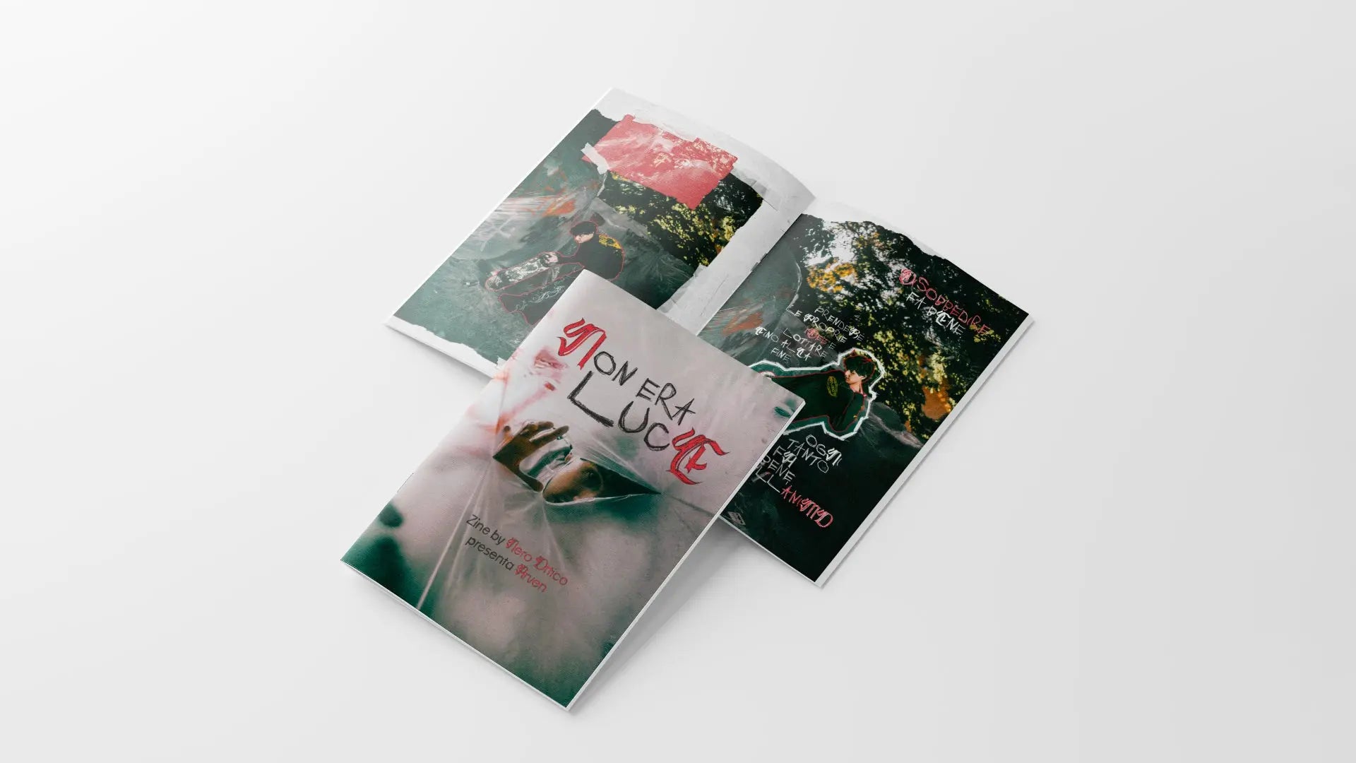 ZINE 001 - Non era Luce Nero Ottico