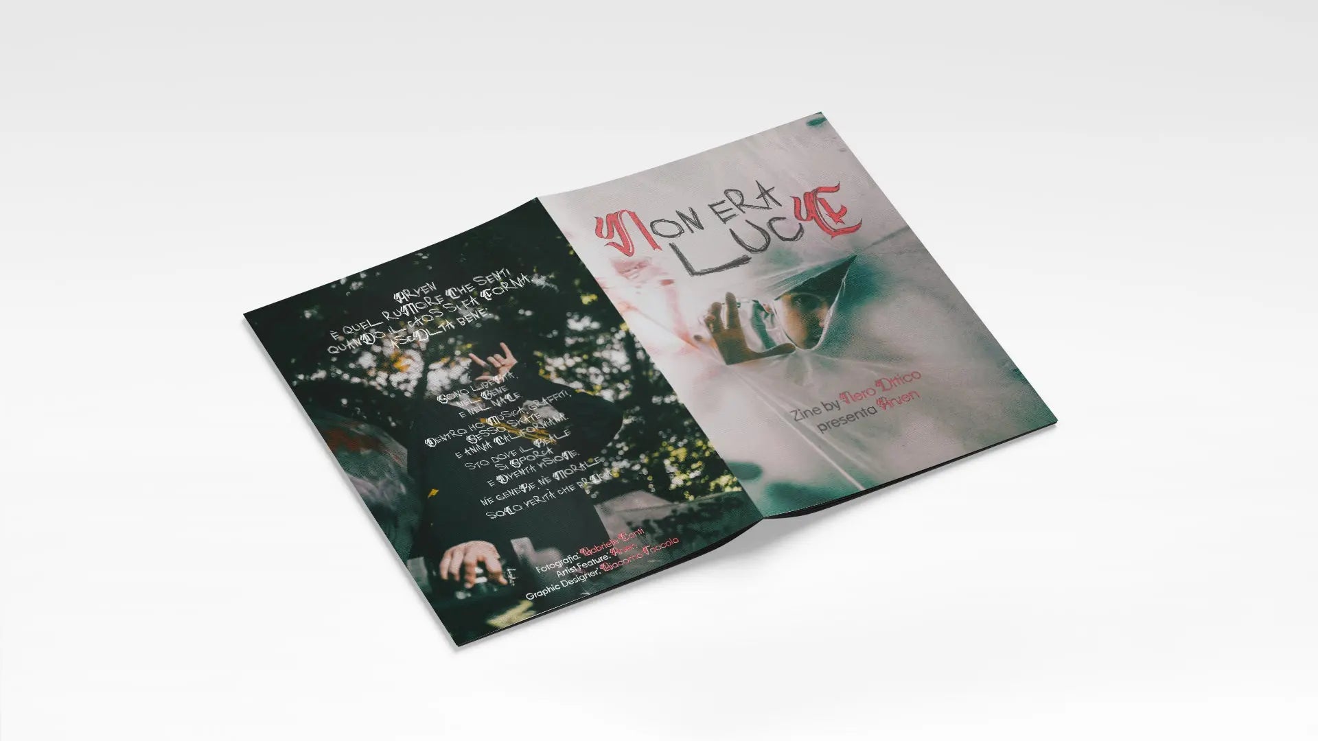 ZINE 001 - Non era Luce Nero Ottico