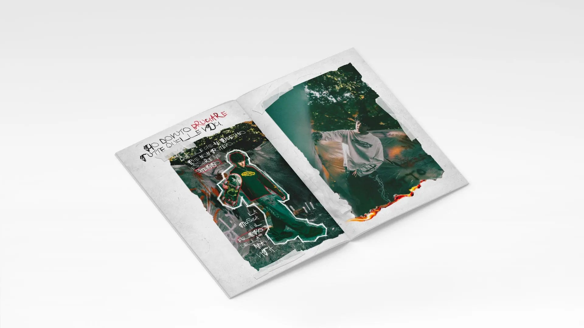 ZINE 001 - Non era Luce Nero Ottico