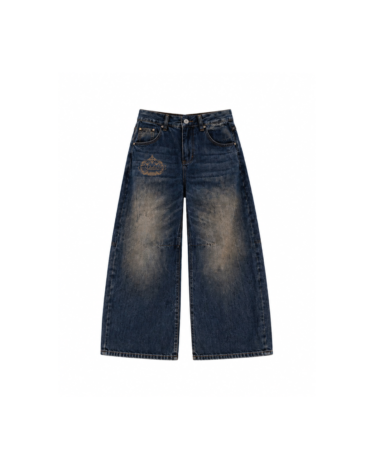 Luma Baggy Bluish Grey Jeans