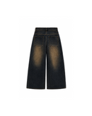Veseli Distressed Baggy Dark Blue