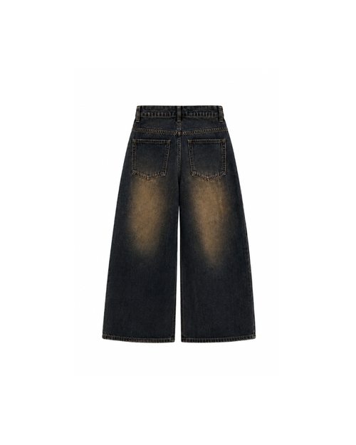 Veseli Distressed Baggy Dark Blue