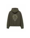 Kala Zip Hoodie Washed Green