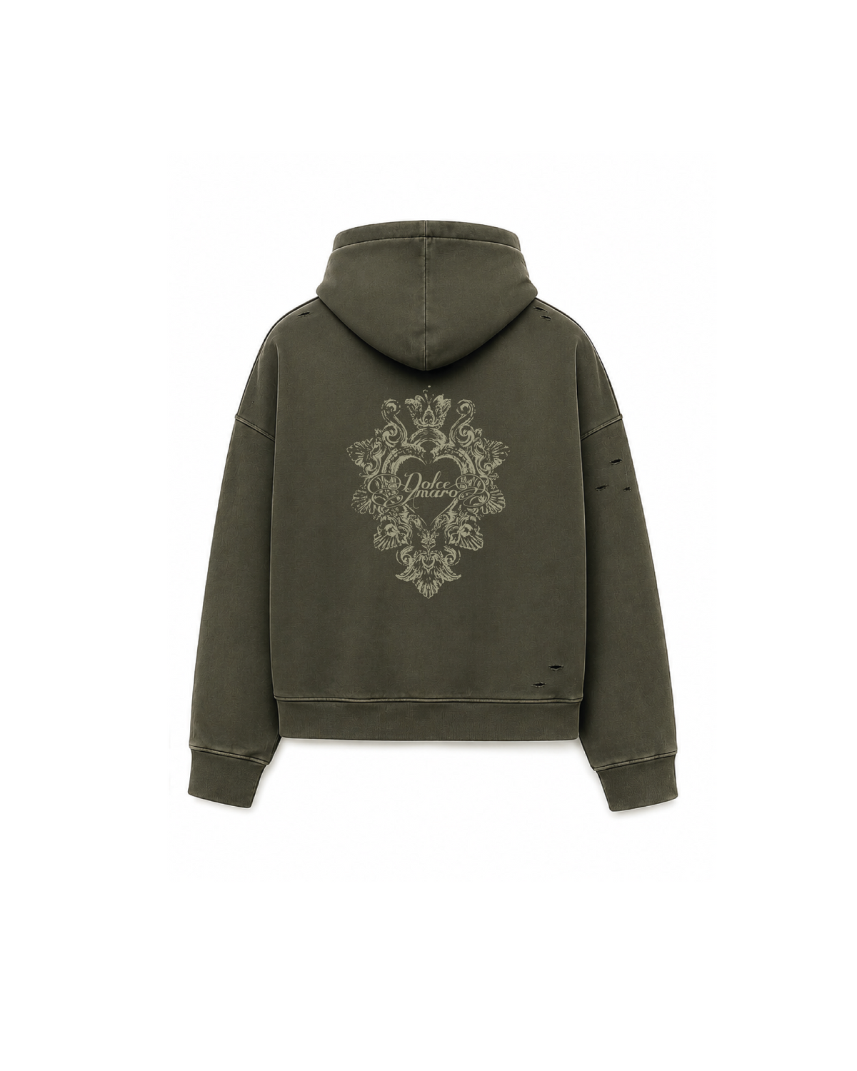 Kala Zip Hoodie Washed Green