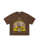 Binario Boxy Tee Brown