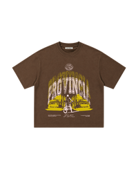 Binario Boxy Tee Brown