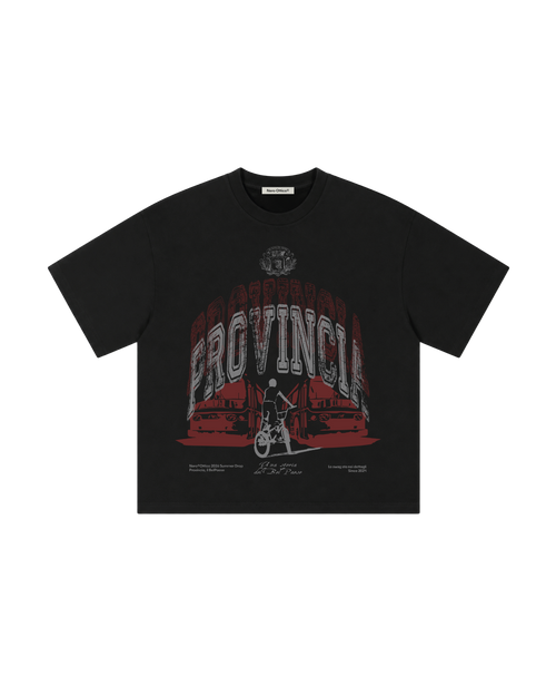 Binario Boxy Tee Black