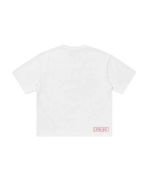 Binario Boxy Tee White