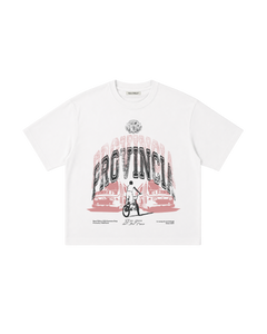 Binario Boxy Tee White
