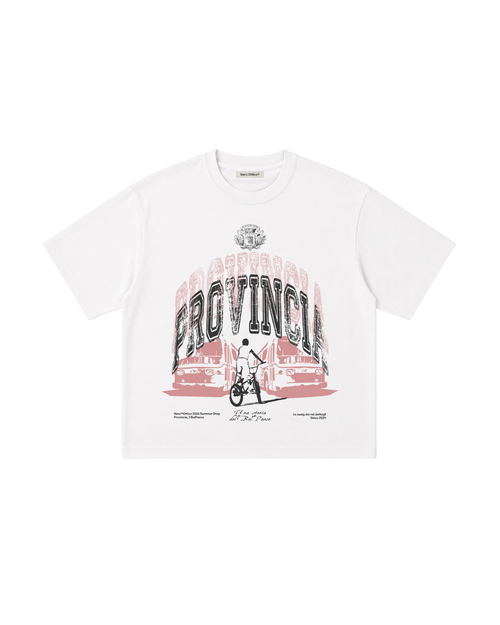 Binario Boxy Tee White