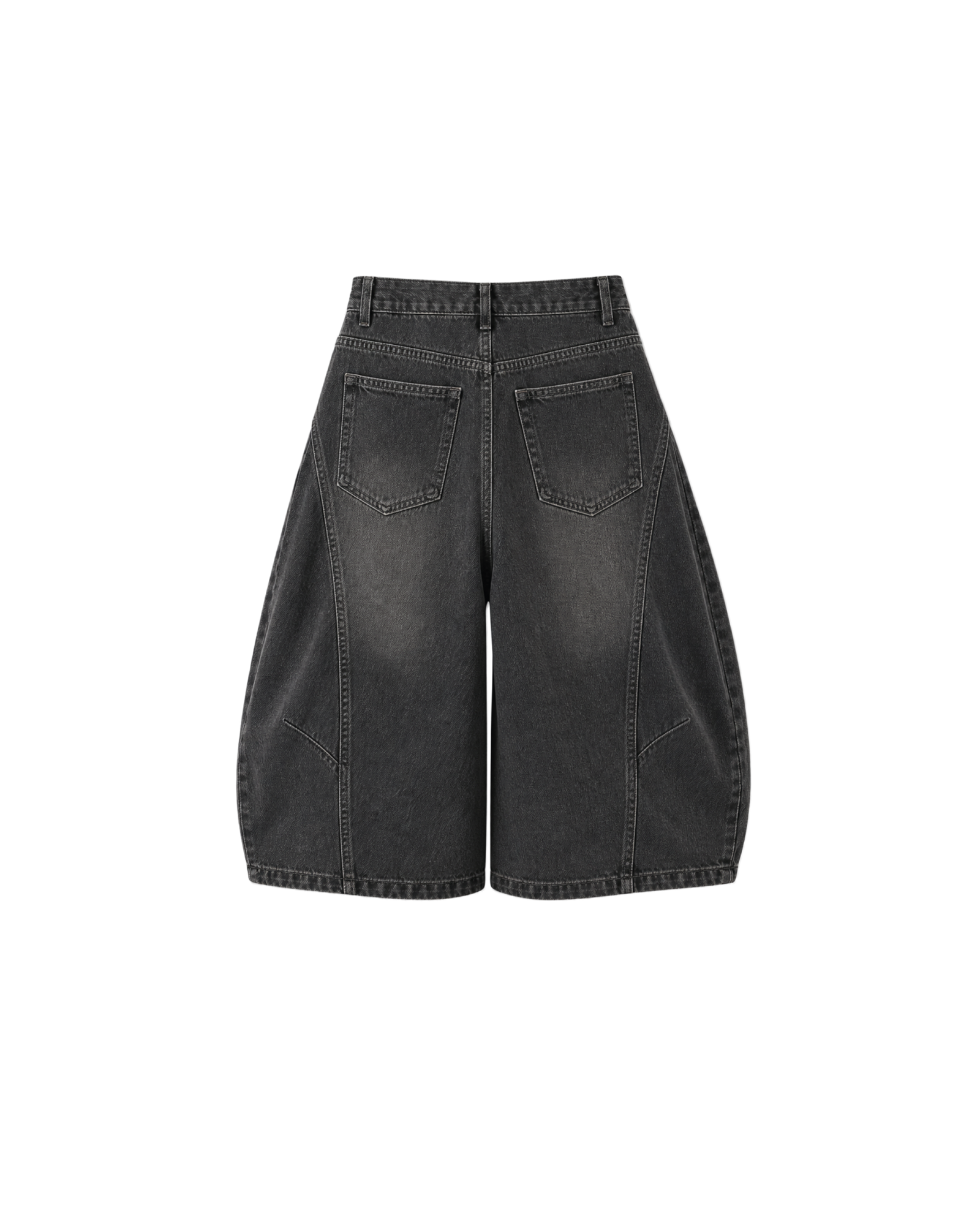 Rione Wide Leg Jorts Dark Blue