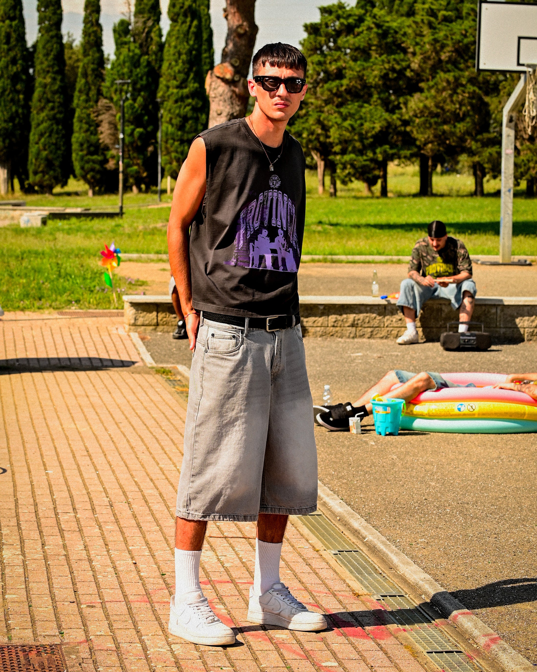 Contrada Longline Jorts Grey