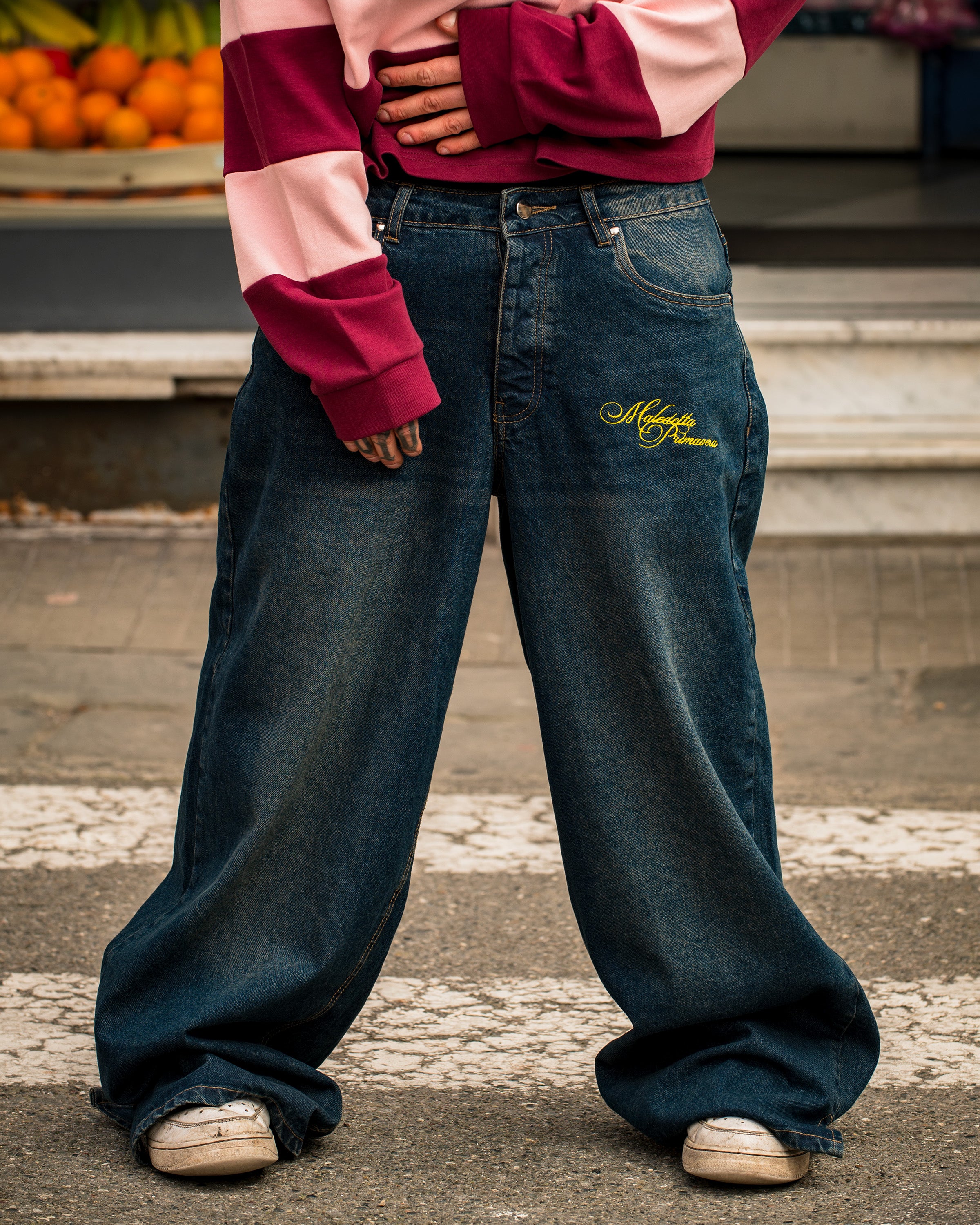 Dolce Raw Denim Baggy