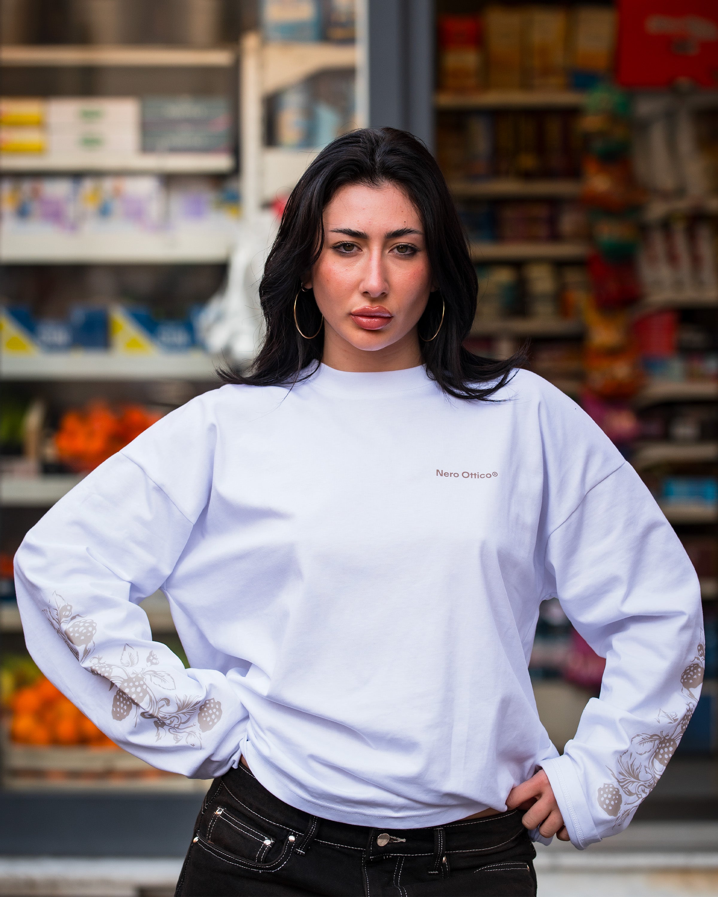 Spezzacuori Longsleeve White