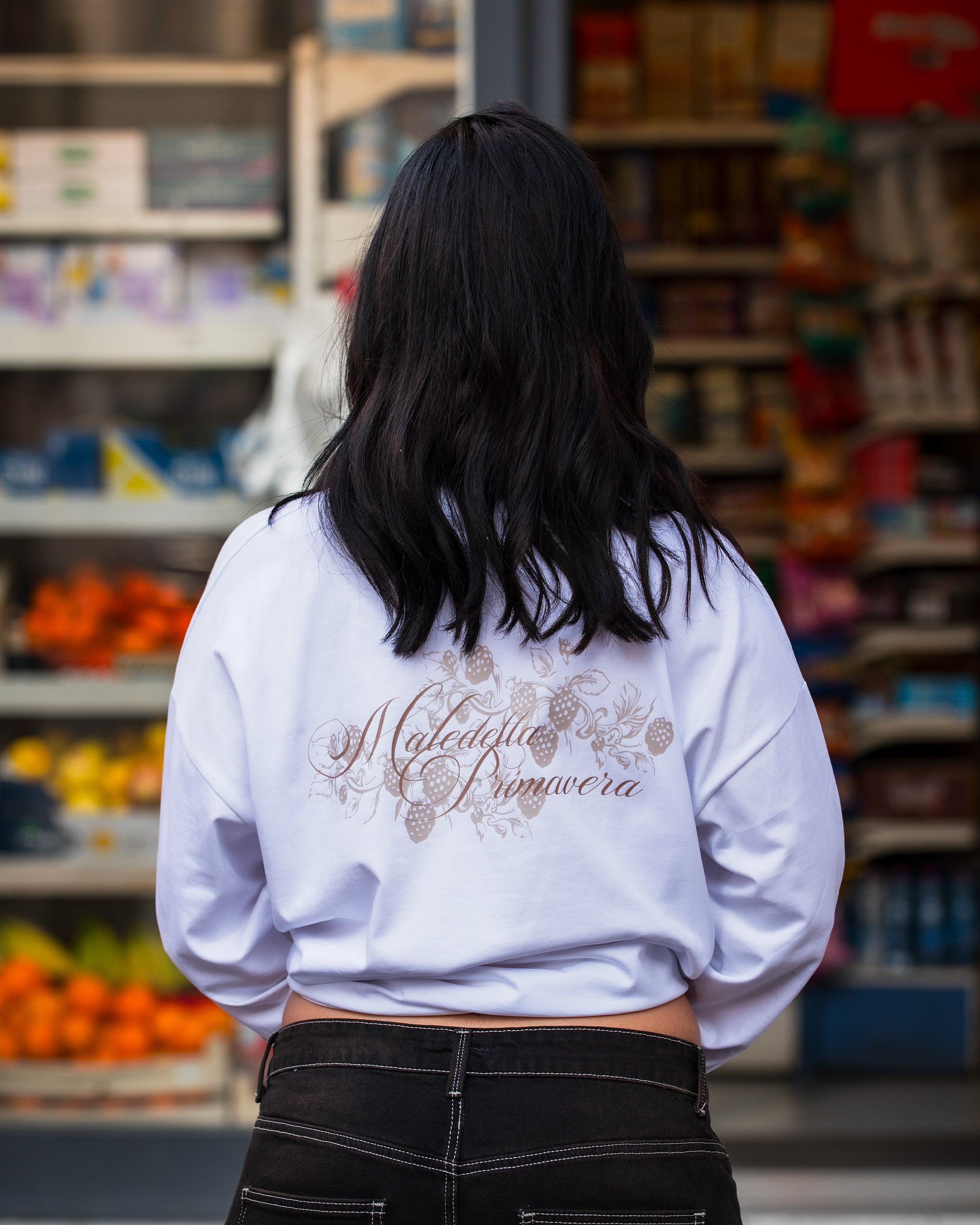 Spezzacuori Longsleeve White