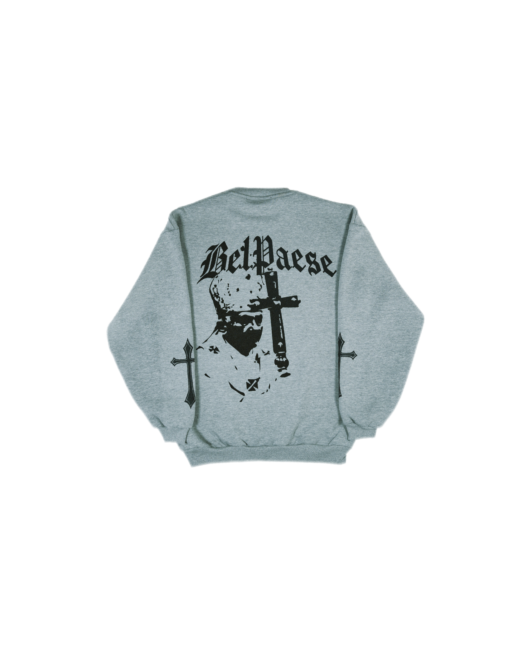 BelPaese Boxy Crewneck Grey