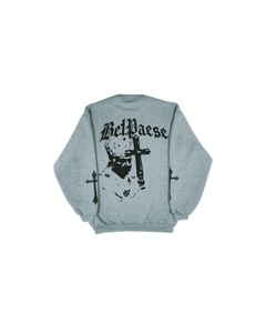 BelPaese Boxy Crewneck Grey
