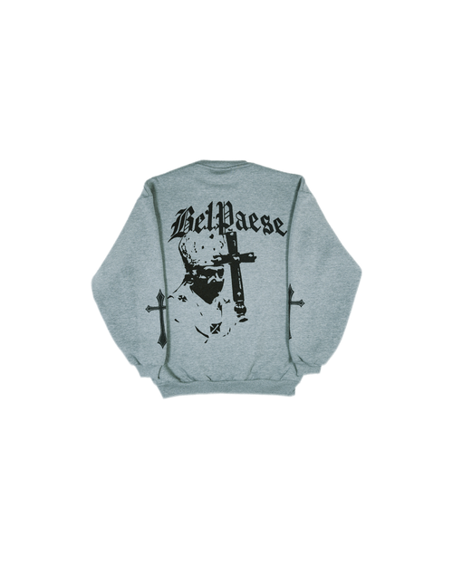BelPaese Boxy Crewneck Grey