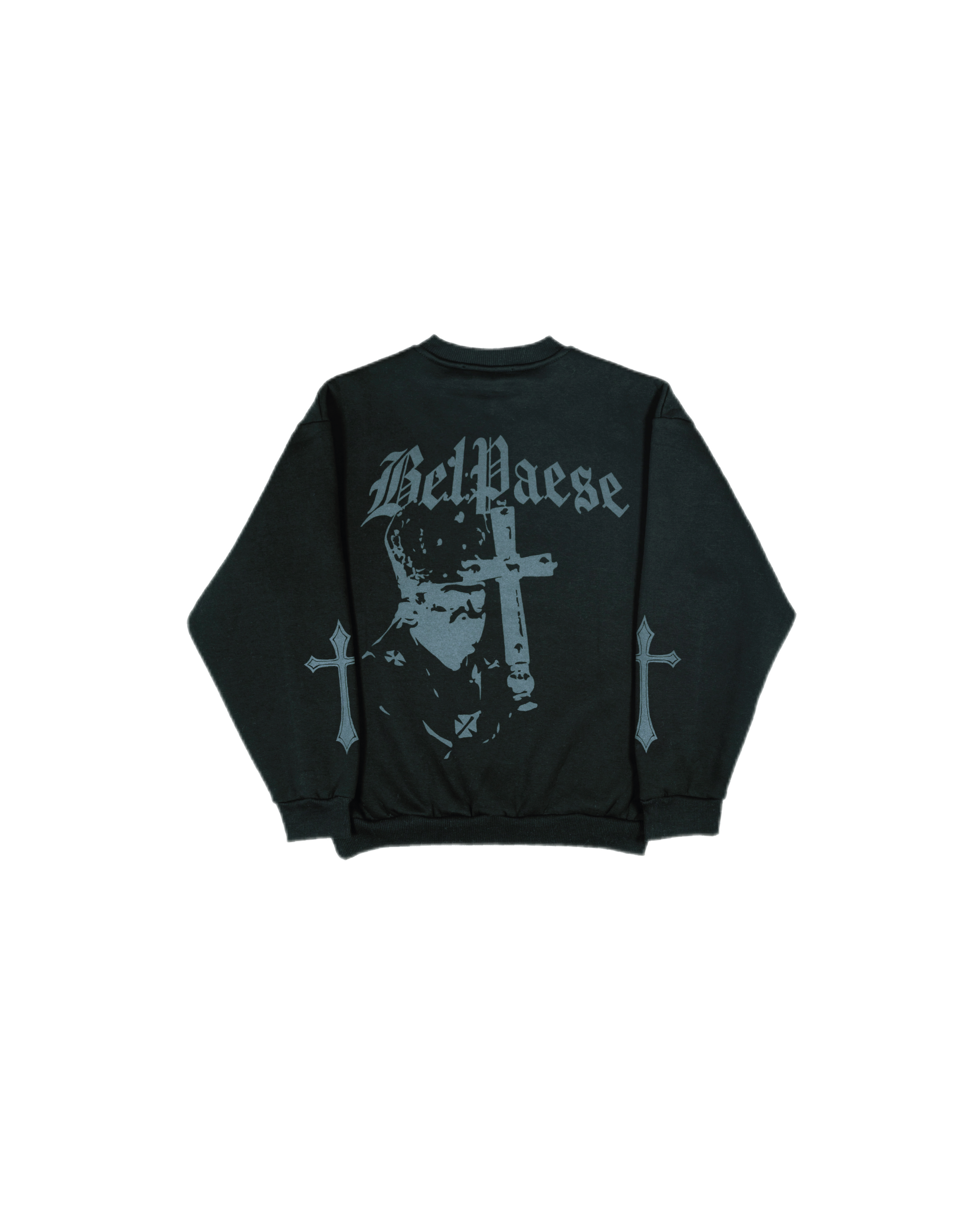 BelPaese Boxy Crewneck Black