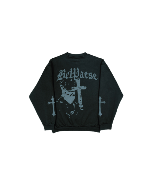 BelPaese Boxy Crewneck Black