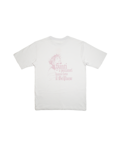 Santi e Peccatori T-Shirt - Crochet Boxy Fit White