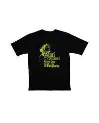Santi e Peccatori T-Shirt - Crochet Boxy Fit Black