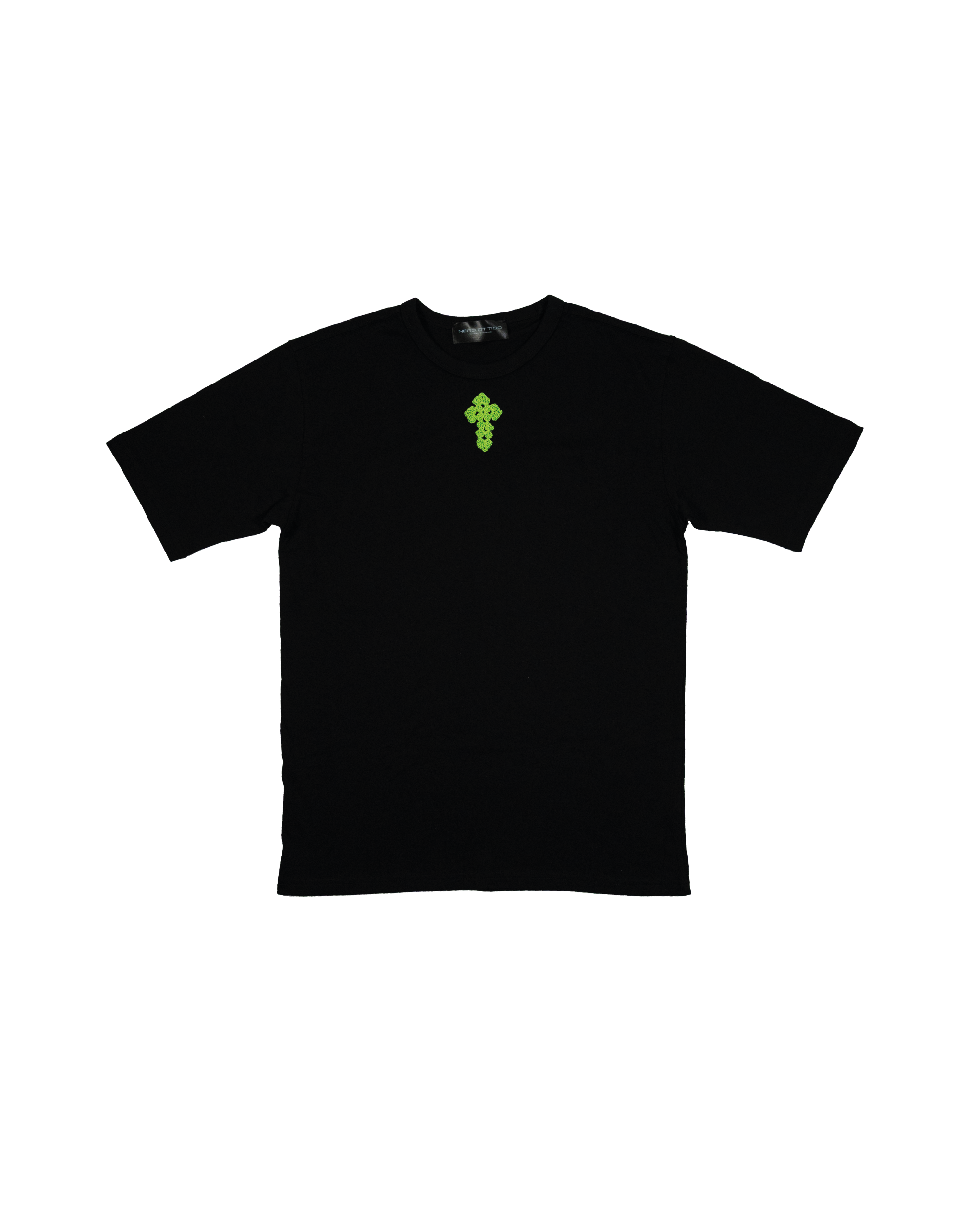 Santi e Peccatori T-Shirt - Crochet Boxy Fit Black