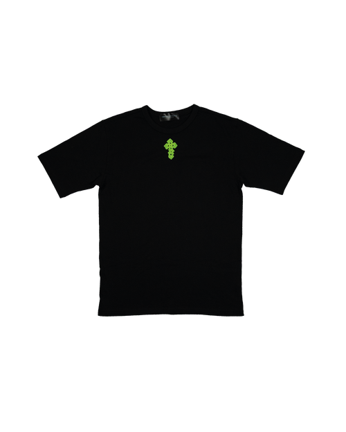 Santi e Peccatori T-Shirt - Crochet Boxy Fit Black