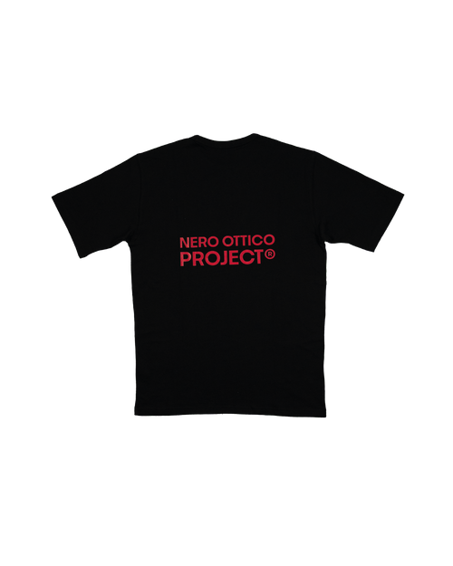 Box Logo Crochet T-Shirt - Boxy Fit Black