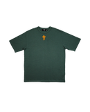 Box Logo Crochet T-Shirt - Boxy Fit Green