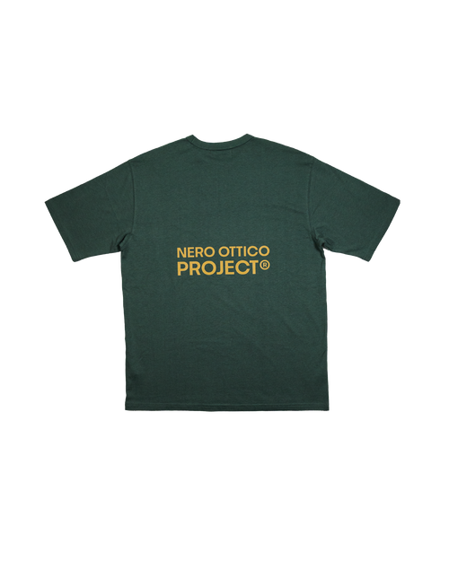 Box Logo Crochet T-Shirt - Boxy Fit Green