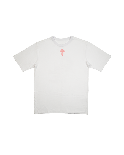 Santi e Peccatori T-Shirt - Crochet Boxy Fit White