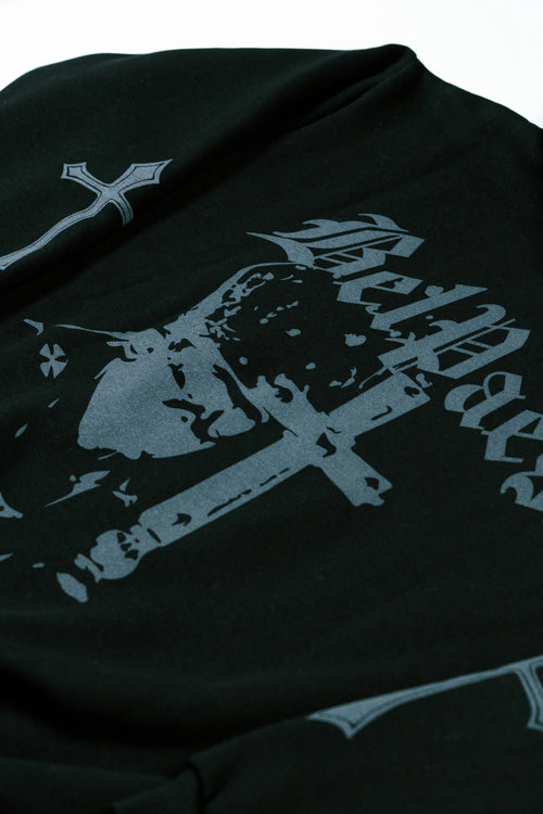 Bel Paese Crewneck Black Nero Ottico