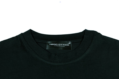 Bel Paese T-Shirt Nero Ottico