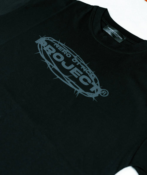 Bel Paese T-Shirt Nero Ottico