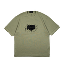 BelPaese Damage T-Shirt - Boxy Fit Nero Ottico