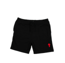Box Logo Crochet Shorts Nero Ottico