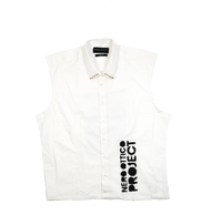 Dissestred Cross Shirt - Cropped Fit Nero Ottico