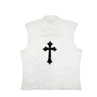 Dissestred Cross Shirt - Cropped Fit Nero Ottico