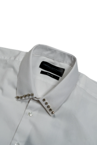 Dissestred Cross Shirt - Cropped Fit Nero Ottico