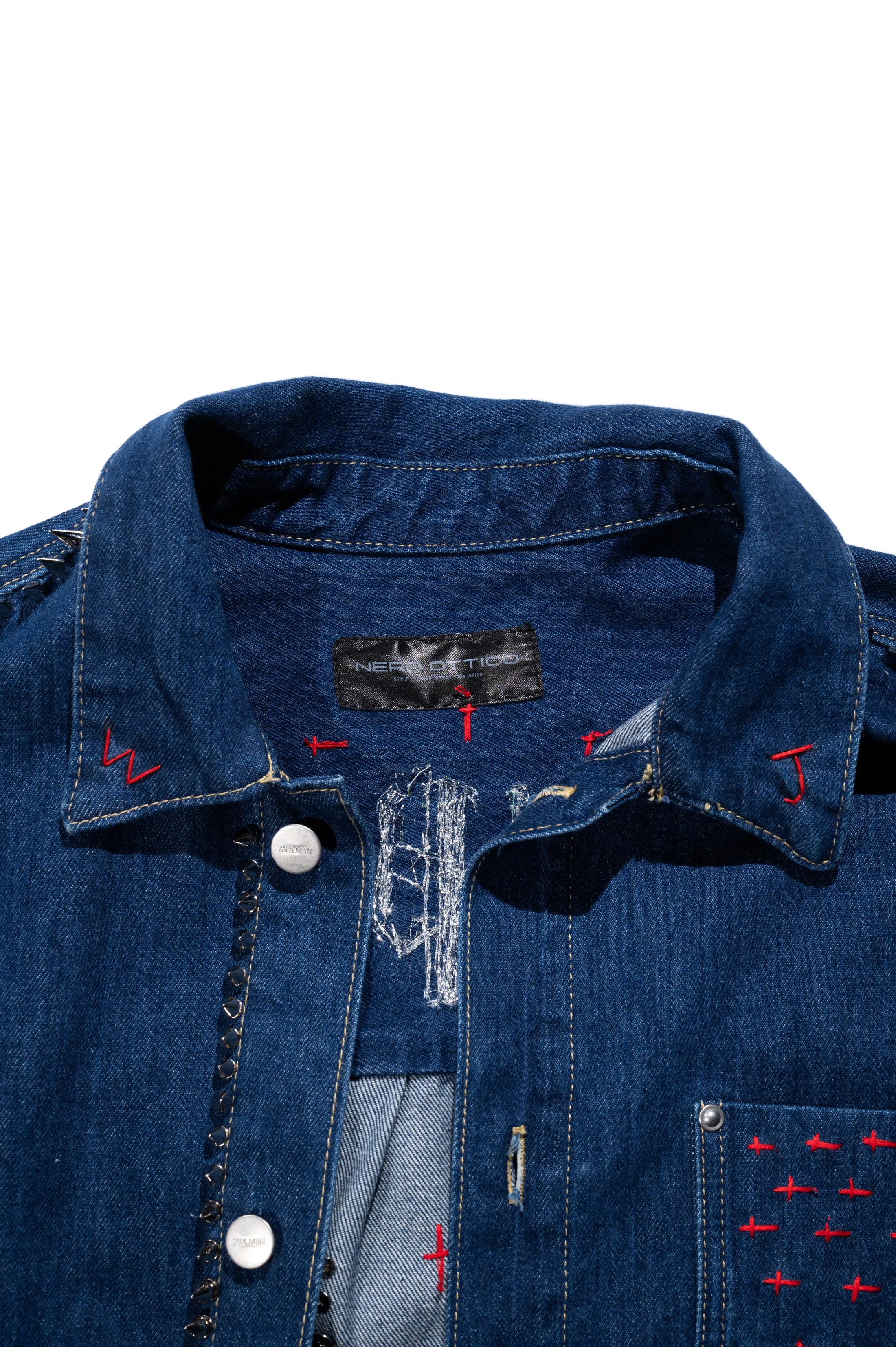Giacca Jeans BelPaese Nero Ottico