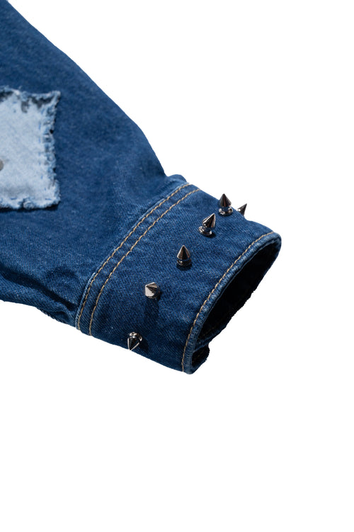 Giacca Jeans BelPaese Nero Ottico