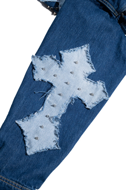 Giacca Jeans BelPaese Nero Ottico