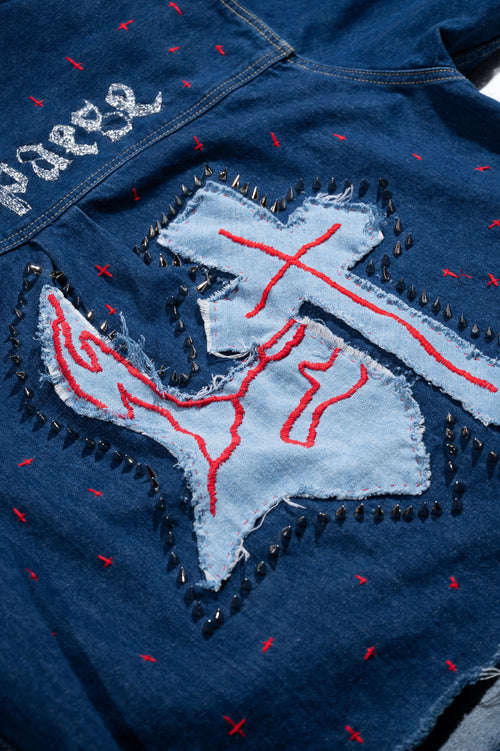 Giacca Jeans BelPaese Nero Ottico