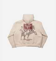 Knockout Zip Hoodie Stone